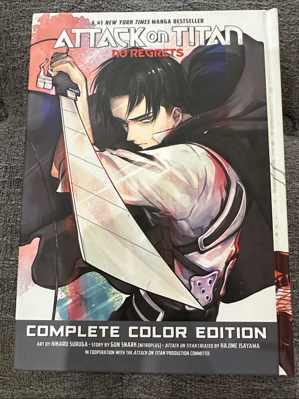 : No Regrets Complete Color Edition - Black/White Cover